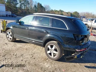 2015 Audi Q7 3.0L TDI Premium with VIN WA1CMAFE6FD019951, listed as a IAAI auction lot 41590509 with 125,000 mi miles. Bid and sale history available at carsss.com. Image 3.