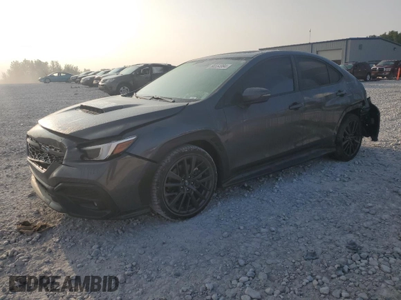 2022 Subaru WRX Limited with VIN JF1VBAN65N8032489, listed as a Copart auction lot 68554994 with 16,734 mi miles and Salvage Title. Bid and sale history available at carsss.com. Image 1.