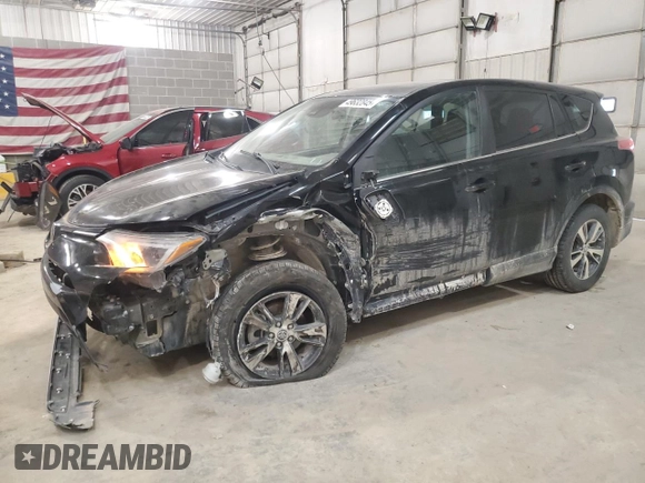 2018 Toyota RAV4 XLE with VIN 2T3RFREV7JW790330, listed as a Copart auction lot 49632845 with 88,084 mi miles and Salvage Title. Bid and sale history available at DreamBid. Image 1.