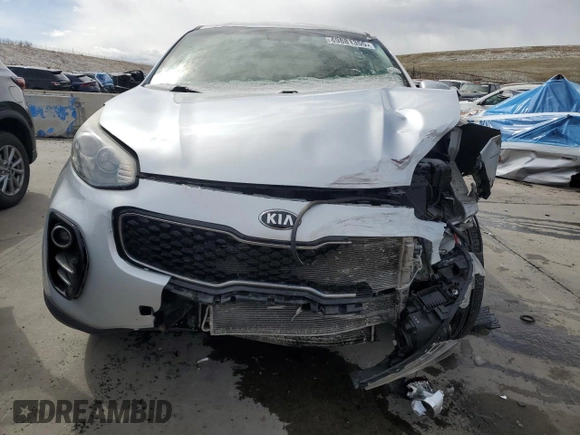 2018 Kia Sportage LX z VIN KNDPMCAC5J7381334, wystawiony jako Copart lot #49881355 z przebiegiem 80 911 mil mil oraz Szkoda całkowita • Salvage title. Historia ofert i sprzedaży dostępna na DreamBid. Obrazek 5.