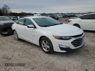 2022 Chevrolet Malibu LS with VIN 1G1ZC5ST0NF175347, listed as a Copart auction lot 47647335 with 43,897 mi miles and Salvage Title. Bid and sale history available at DreamBid. Image 4.