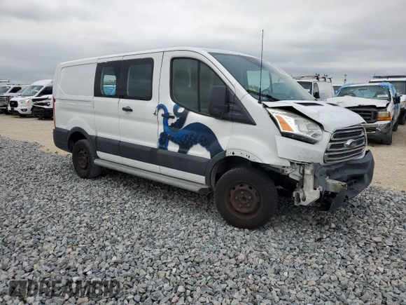 2016 Ford Transit Cargo z VIN 1FTYR1ZMXGKA70849, wystawiony jako Copart lot #50948045 z przebiegiem 93 945 mil mil oraz Szkoda całkowita • Salvage title. Historia ofert i sprzedaży dostępna na DreamBid. Obrazek 4.