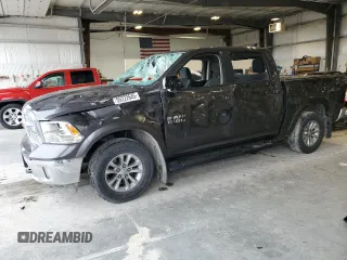 2018 Ram 1500 Big Horn with VIN 1C6RR7LG0JS205409, listed as a Copart auction lot 55222645 with Not provided miles and Salvage title. Bid and sale history available at DreamBid. Image 1.