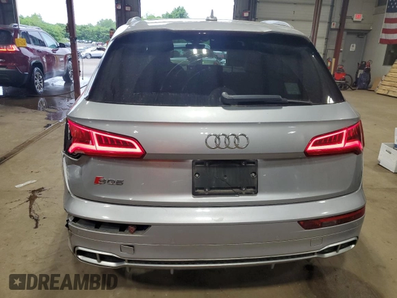 2018 Audi SQ5 Prestige with VIN WA1C4AFY2J2205145, listed as a Copart auction lot 62276795 with 125,150 mi miles and Salvage title. Bid and sale history available at DreamBid. Image 6.