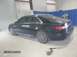 2017 Lincoln Continental Select with VIN 1LN6L9SK5H5620406, listed as a Copart auction lot 60535225 with 208,004 mi miles and Clean title. Bid and sale history available at DreamBid. Image 2.