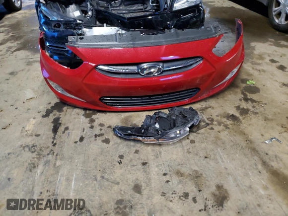 2015 Hyundai Accent Sport with VIN KMHCU5AE2FU200027, listed as a Copart auction lot 84098834 with 145,461 mi miles and Salvage Title. Bid and sale history available at carsss.com. Image 12.