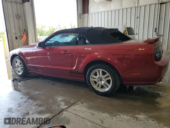 2008 Ford Mustang GT Deluxe with VIN 1ZVHT85H385156830, listed as a Copart auction lot 57519415 with 114,722 mi miles and Clean title. Bid and sale history available at DreamBid. Image 2.