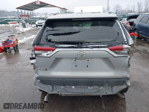 2020 Toyota RAV4 LE with VIN 2T3H1RFV9LW084522, listed as a IAAI auction lot 41544414 with 158,230 mi miles. Bid and sale history available at carsss.com. Image 19.
