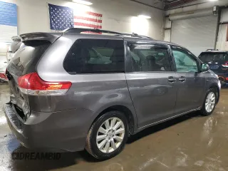 2011 Toyota Sienna XLE with VIN 5TDDK3DC3BS014640, listed as a Copart auction lot 52092045 with 190,090 mi miles and Salvage Title. Bid and sale history available at DreamBid. Image 3.