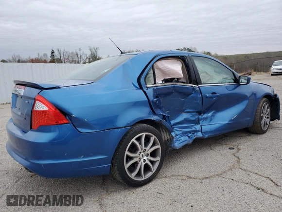 2012 Ford Fusion SEL with VIN 3FAHP0JA5CR203871, listed as a Copart auction lot 51233315 with 217,998 mi miles and Salvage Title. Bid and sale history available at carsss.com. Image 3.