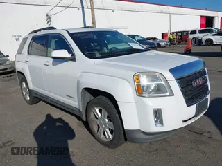 2010 GMC Terrain SLE-2 with VIN 2CTALDEW2A6381203, listed as a IAAI auction lot 41404389 with 128,082 mi miles. Bid and sale history available at carsss.com. Image 1.