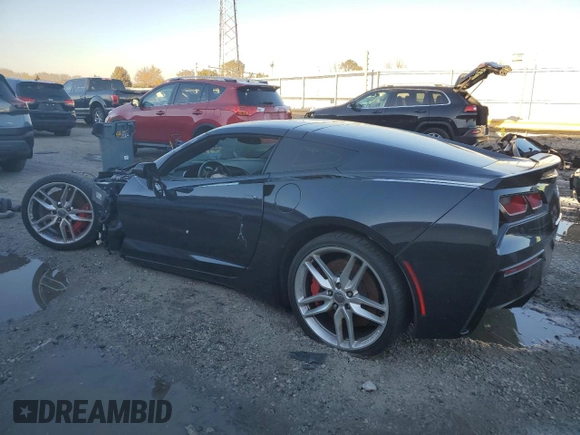 2014 Chevrolet Corvette Z51 2LT z VIN 1G1YJ2D78E5129092, wystawiony jako Copart lot #79669484 z przebiegiem 82 873 mil mil oraz Czysty tytuł • Clean title. Historia ofert i sprzedaży dostępna na DreamBid. Obrazek 2.