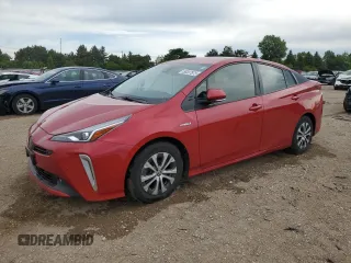 2021 Toyota Prius LE with VIN JTDL9MFU1M3027751, listed as a Copart auction lot 58307875 with 88,110 mi miles and Salvage title. Bid and sale history available at DreamBid. Image 1.