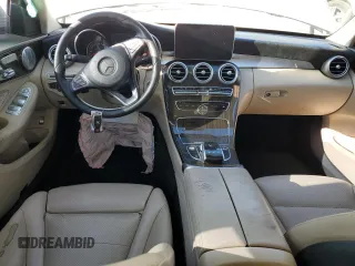 2017 Mercedes-Benz C 300 with VIN 55SWF4KB8HU209903, listed as a Copart auction lot 45295475 with Not Provided miles and Salvage Title. Bid and sale history available at carsss.com. Image 8.