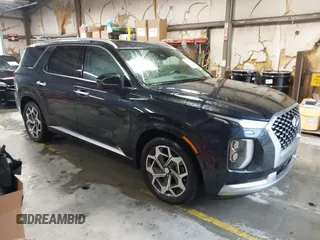 2021 Hyundai Palisade Calligraphy z VIN KM8R7DHE2MU265099, wystawiony jako IAAI lot #41951563 z przebiegiem 37 118 mil mil oraz . Historia ofert i sprzedaży dostępna na DreamBid. Obrazek 1.