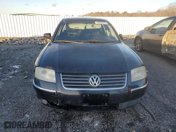 2003 Volkswagen Passat z VIN WVWPH63B53P393111, wystawiony jako Copart lot #44540375 z przebiegiem 188 772 mil mil oraz Czysty tytuł • Clean title. Historia ofert i sprzedaży dostępna na DreamBid. Obrazek 5.