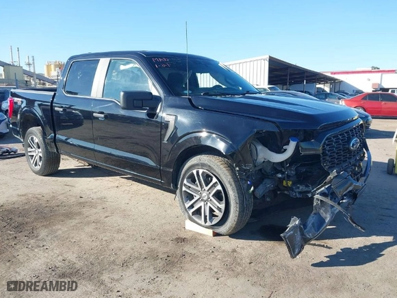 2021 Ford F-150 XL with VIN 1FTEW1EP4MKE89660, listed as a IAAI auction lot 41395883 with 5,783 mi miles. Bid and sale history available at carsss.com. Image 1.