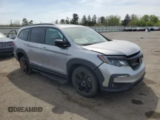 2022 Honda Pilot TrailSport z VIN 5FNYF6H80NB052736, wystawiony jako Copart lot #54579495 z przebiegiem 38 470 mil mil oraz Szkoda całkowita • Salvage title. Historia ofert i sprzedaży dostępna na DreamBid. Obrazek 4.