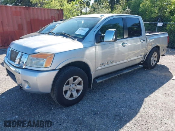 2008 Nissan Titan XE with VIN 1N6BA07D18N350019, listed as a IAAI auction lot 41778182 with 227,491 mi miles. Bid and sale history available at carsss.com. Image 2.