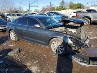 2015 Audi A6 3.0T Prestige with VIN WAUHGAFC0FN038956, listed as a Copart auction lot 49525755 with 135,972 mi miles and Salvage Title. Bid and sale history available at carsss.com. Image 4.