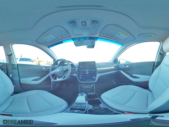 2021 Hyundai Ioniq Electric Limited with VIN KMHC85LJ6MU081927, listed as a Copart auction lot 83955944 with 27,324 mi miles and Salvage Title. Bid and sale history available at carsss.com. Image 13.