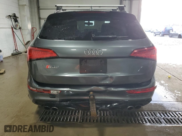 2017 Audi SQ5 Premium Plus z VIN WA1CCAFP9HA036655, wystawiony jako Copart lot #85700074 z przebiegiem 73 337 mil mil oraz Szkoda całkowita • Salvage title. Historia ofert i sprzedaży dostępna na DreamBid. Obrazek 6.