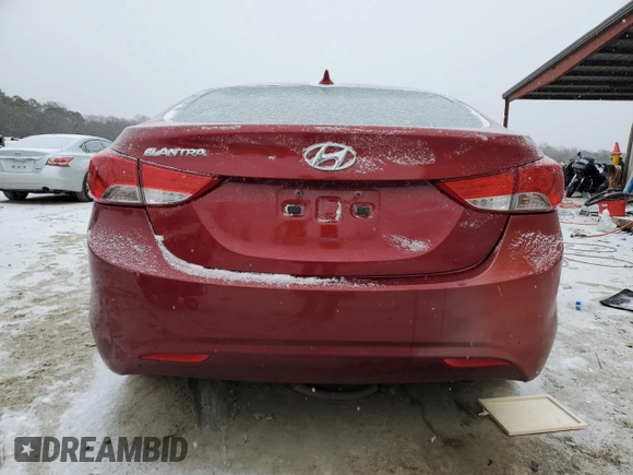 2013 Hyundai Elantra GLS with VIN 5NPDH4AE8DH452007, listed as a Copart auction lot 45407685 with 160,345 mi miles and Clean title. Bid and sale history available at DreamBid. Image 6.
