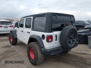 2023 Jeep Wrangler Sport S with VIN 1C4HJXDG0PW638871, listed as a IAAI auction lot 42129295 with 16,171 mi miles and . Bid and sale history available at DreamBid. Image 3.