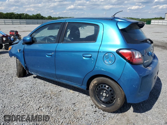 2021 Mitsubishi Mirage ES z VIN ML32AUHJXMH011429, wystawiony jako Copart lot #55936305 z przebiegiem 63 079 mil mil oraz Szkoda całkowita • Salvage title. Historia ofert i sprzedaży dostępna na DreamBid. Obrazek 2.