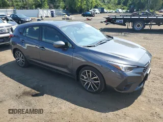 2024 Subaru Impreza Sport with VIN JF1GUAFC0R8342577, listed as a Copart auction lot 69058604 with 2,477 mi miles and Salvage Title. Bid and sale history available at carsss.com. Image 4.