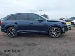 2023 Audi Q7 Premium Plus with VIN WA1LXBF77PD020848, listed as a IAAI auction lot 42205850 with 29,085 mi miles and . Bid and sale history available at DreamBid. Image 13.