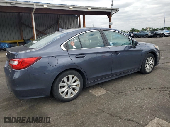 2016 Subaru Legacy Premium with VIN 4S3BNAC66G3054282, listed as a Copart auction lot 61608435 with 134,033 mi miles and Salvage title. Bid and sale history available at DreamBid. Image 3.