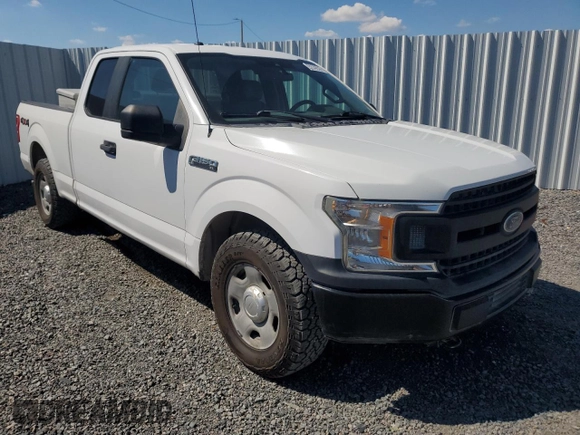 2019 Ford F-150 XL with VIN 1FTFX1E58KKC37276, listed as a Copart auction lot 46893655 with 143,068 mi miles and Clean Title. Bid and sale history available at carsss.com. Image 4.