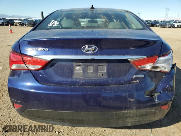 2014 Hyundai Sonata SE with VIN 5NPEC4AC3EH873992, listed as a Copart auction lot 87321434 with 168,055 mi miles and Salvage Title. Bid and sale history available at DreamBid. Image 6.