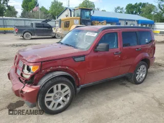 2011 Dodge Nitro Heat with VIN 1D4PT4GX4BW504795, listed as a Copart auction lot 55523595 with 162,742 mi miles and Salvage title. Bid and sale history available at DreamBid. Image 1.