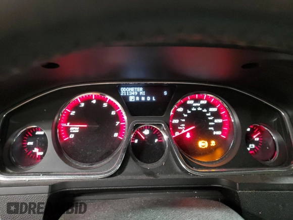 2014 GMC Acadia SLE with VIN 1GKKVPKDXEJ323562, listed as a Copart auction lot 49604845 with 211,349 mi miles and Salvage Title. Bid and sale history available at carsss.com. Image 9.