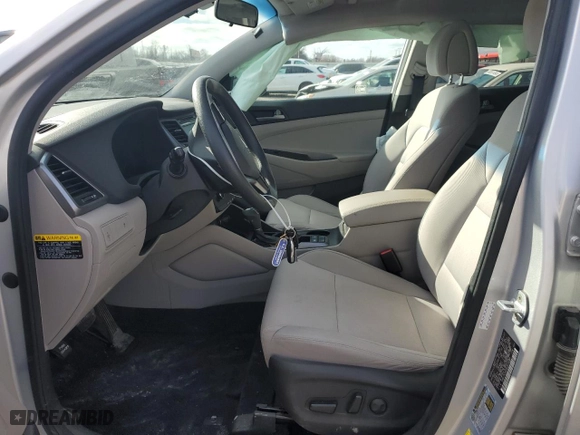 2017 Hyundai Tucson SE with VIN KM8J3CA45HU520340, listed as a Copart auction lot 83582394 with 95,489 mi miles and Salvage Title. Bid and sale history available at carsss.com. Image 7.