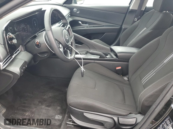 2023 Hyundai Elantra SEL with VIN KMHLM4AG8PU627693, listed as a Copart auction lot 53794015 with 19,657 mi miles and Clean Title. Bid and sale history available at DreamBid. Image 7.