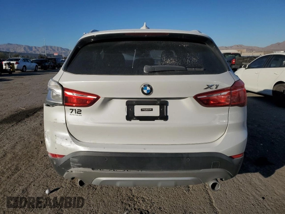 2018 BMW X1 xDrive28i with VIN WBXHT3C36J5K21286, listed as a Copart auction lot 88702365 with 0 mi miles and Salvage Title. Bid and sale history available at carsss.com. Image 6.