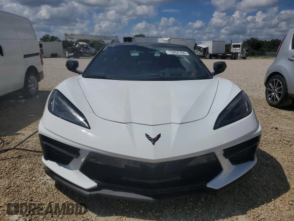2023 Chevrolet Corvette 2LT with VIN 1G1YB3D43P5103804, listed as a Copart auction lot 73804784 with 0 mi miles and Salvage Title. Bid and sale history available at carsss.com. Image 5.