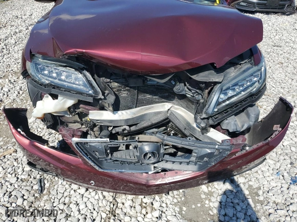 2017 Acura RDX w/Advance Pkg with VIN 5J8TB3H78HL009079, listed as a Copart auction lot 73036974 with 115,737 mi miles and Salvage Title. Bid and sale history available at carsss.com. Image 12.