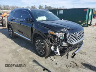 2021 Hyundai Santa Fe Hybrid Limited with VIN KM8S5DA19MU008777, listed as a Copart auction lot 81462864 with 72,931 mi miles and Salvage Title. Bid and sale history available at carsss.com. Image 4.