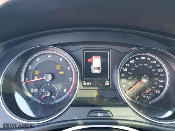 2019 Volkswagen Atlas 3.6L V6 SE w/Technology R-Line with VIN 1V2XR2CA4KC593642, listed as a Copart auction lot 45690315 with 56,454 mi miles and Salvage Title. Bid and sale history available at carsss.com. Image 9.