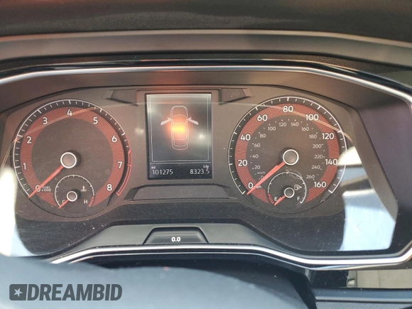 2019 Volkswagen Jetta S with VIN 3VWN57BU0KM030886, listed as a Copart auction lot 49614825 with 101,275 mi miles and Salvage title. Bid and sale history available at DreamBid. Image 9.