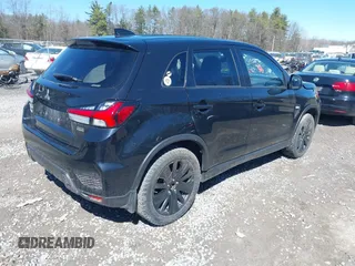 2022 Mitsubishi Outlander Sport ES with VIN JA4ARUAU0NU012470, listed as a IAAI auction lot 41822232 with 62,121 mi miles. Bid and sale history available at carsss.com. Image 4.