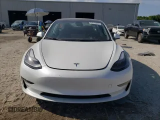 2022 Tesla Model 3 with VIN 5YJ3E1EA0NF320658, listed as a Copart auction lot 53317305 with 27,839 mi miles and Non Repairable. Bid and sale history available at carsss.com. Image 5.