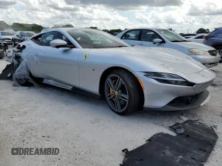 2022 Ferrari Roma z VIN ZFF98RNA1N0279070, wystawiony jako Copart lot #61832983 z przebiegiem Nie podano mil oraz Szkody całkowita. Historia ofert i sprzedaży dostępna na DreamBid. Obrazek 4.