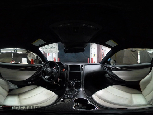 2022 Infiniti Q60 Red Sport 400 with VIN JN1FV7LL4NM680157, listed as a IAAI auction lot 42408607 with 49,060 mi miles and . Bid and sale history available at DreamBid. Image 18.