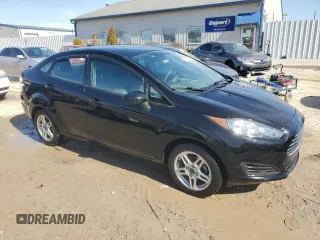2017 Ford Fiesta SE with VIN 3FADP4BJ7HM147215, listed as a Copart auction lot 46609685 with 119,980 mi miles and Salvage Title. Bid and sale history available at DreamBid. Image 4.