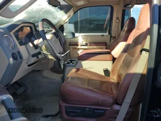 2008 Ford Super Duty F-450 DRW XL with VIN 1FTXW43R08EC23474, listed as a Copart auction lot 85691564 with 129,205 mi miles and Salvage Title. Bid and sale history available at carsss.com. Image 7.